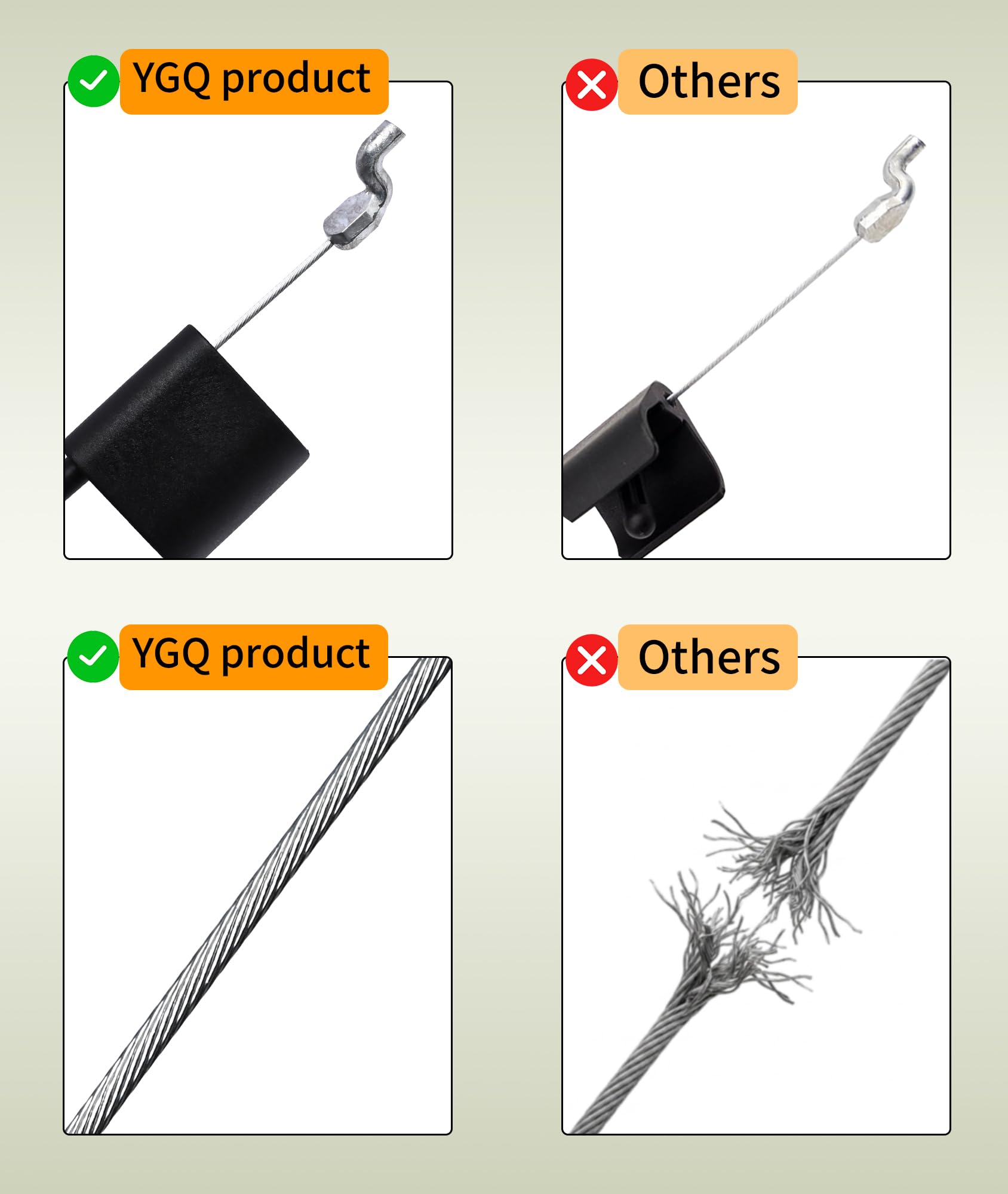 Amazon.com: YGQ 176556 Engine Zone Control Cable 532176556 for